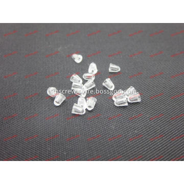 Plastic Silicone Soft Cap Rimless Eyeglasses Eyewear